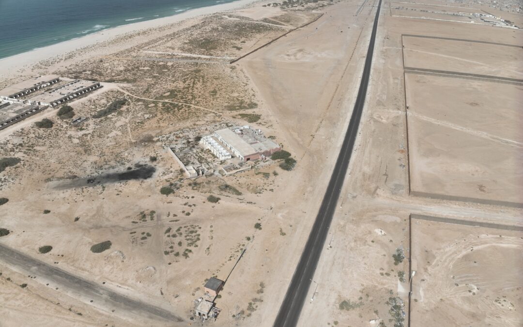 Cartographie par drone du littoral de Nouakchott