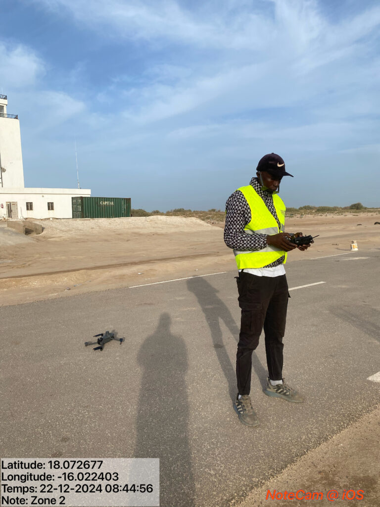 D and C Engineering Cartographie littoral de Nouakchott