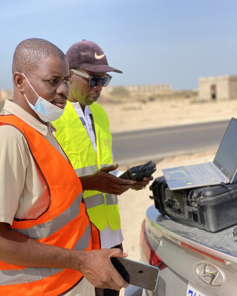 D and C Engineering Cartographie littoral de Nouakchott