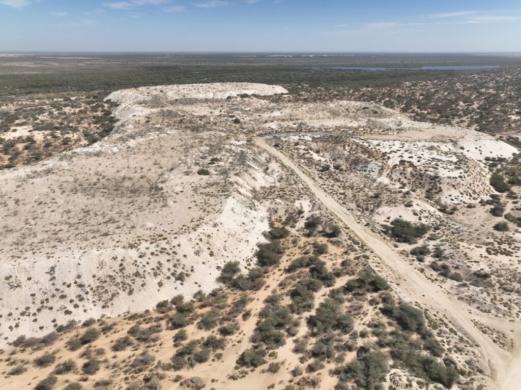Topographique par drone des dépôts de sable autour du Port de Ndiago D and C Engineering 01