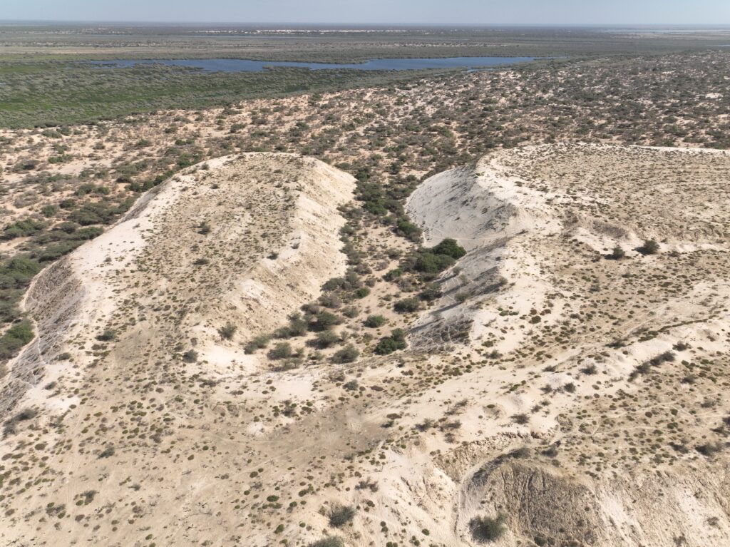 Topographique par drone des dépôts de sable autour du Port de Ndiago D and C Engineering 02
