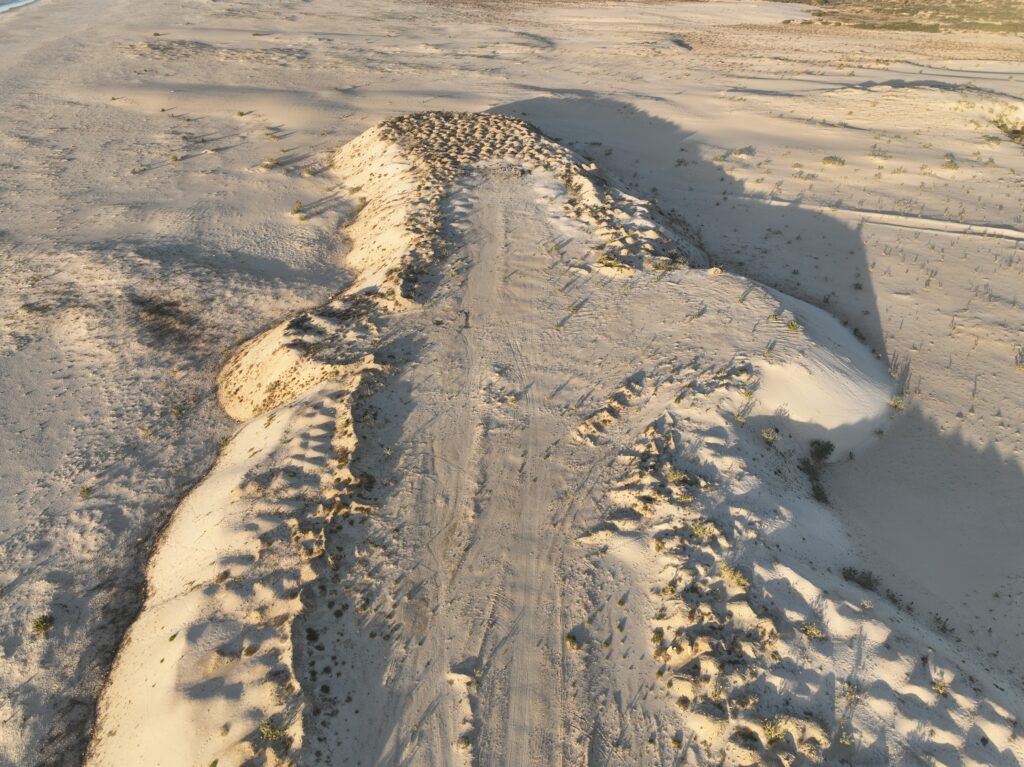 Topographique par drone des dépôts de sable autour du Port de Ndiago D and C Engineering 03
