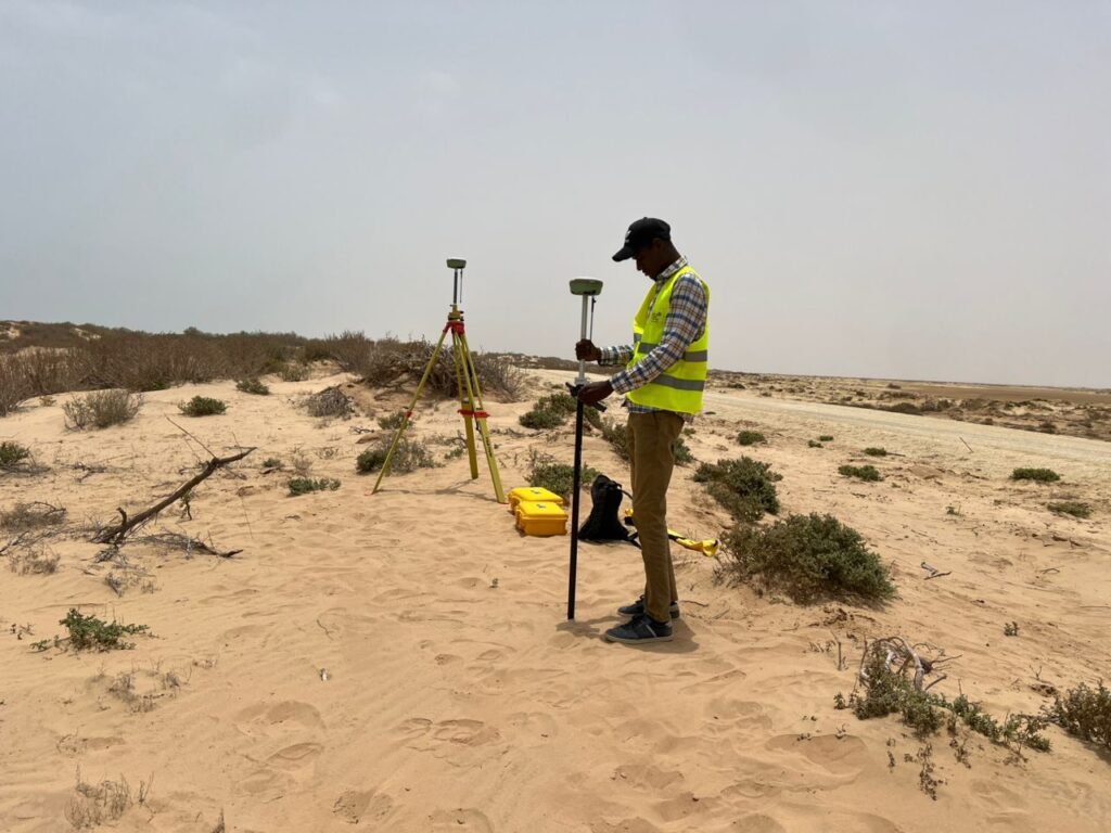 Cartographie par drone de la dune côtière du littoral de Tiguent