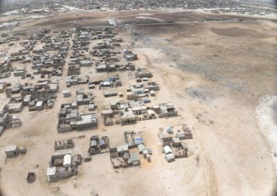 Levé topographique par drone de deux marres de Nouakchott