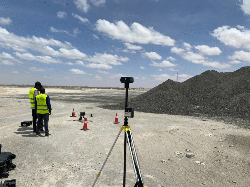 D. and C. Engeneering Levé par drone et calcul de volumes pour MAFCI