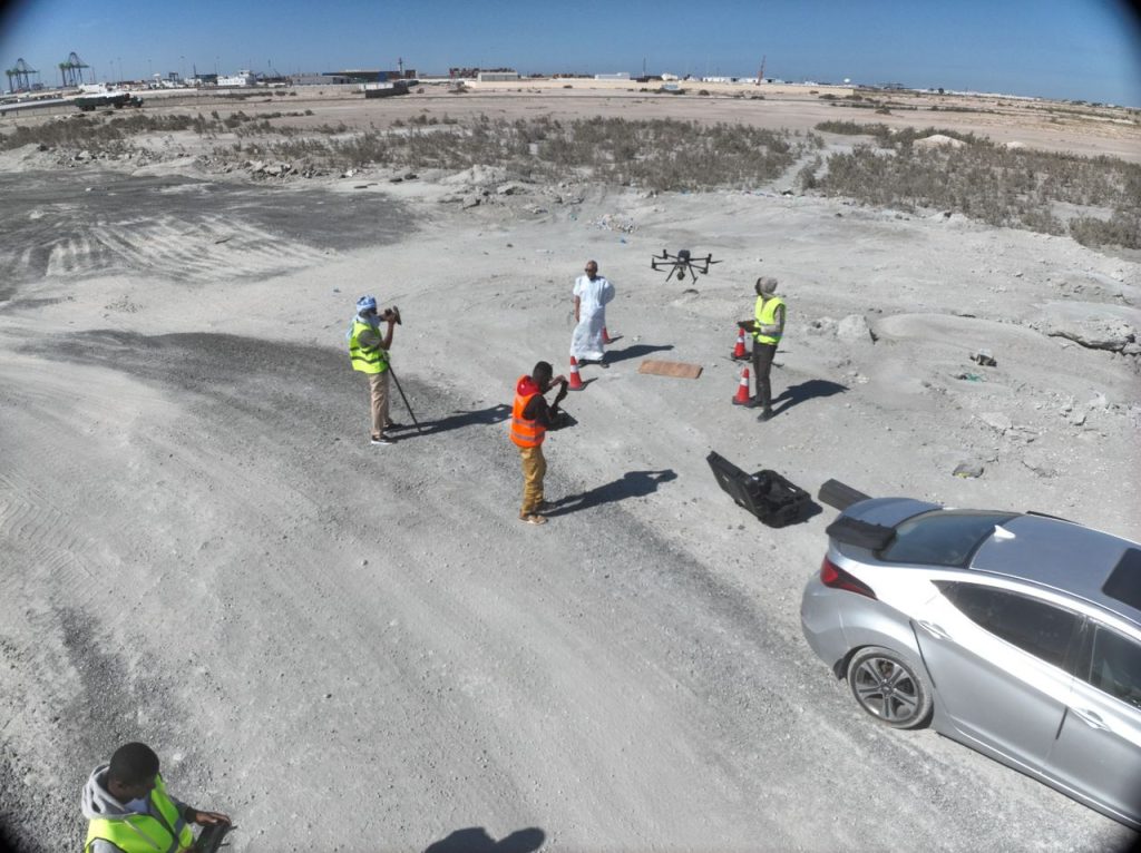 MAFCI – Levé par drone pour le calcul des volumes pour l’inventaire de matières premières