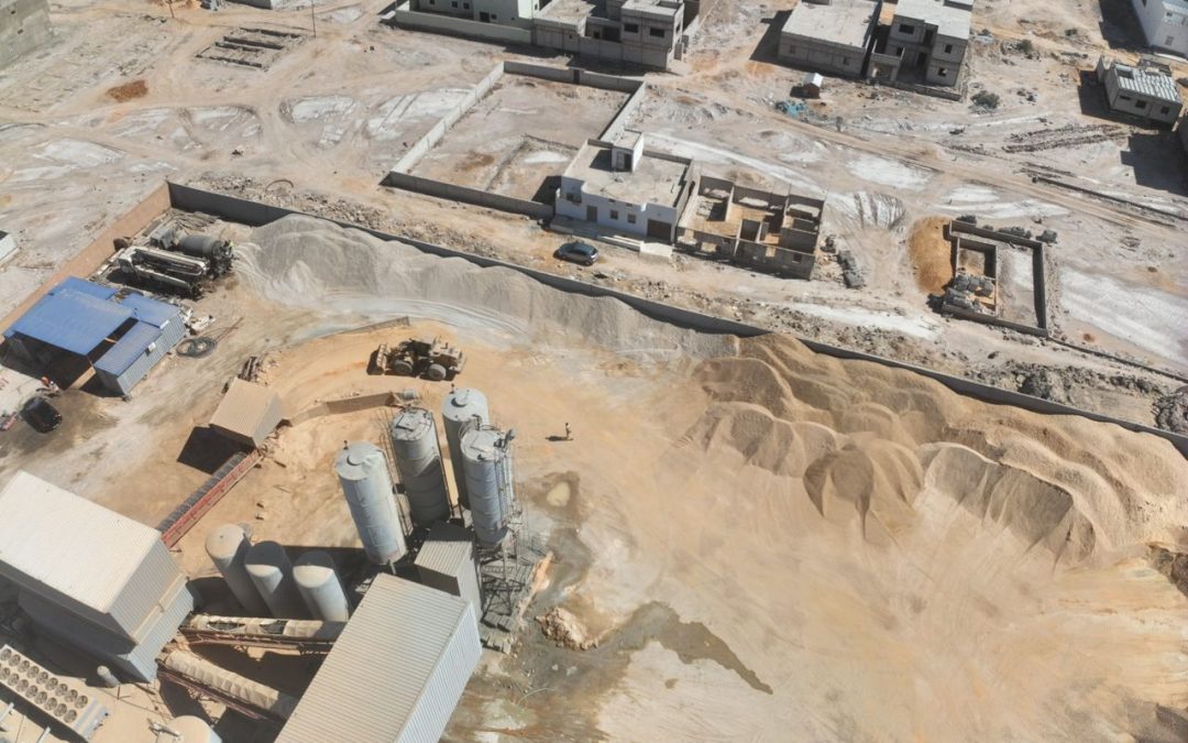 MAFCI – Levé par drone pour le calcul des volumes pour l’inventaire de matières premières