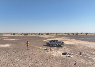 Levé topographique par drone sur l’axe Aleg – Tidjikja